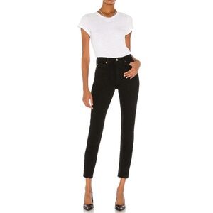 Re/Done Women's 90s High-Rise Ankle Crop Jeans